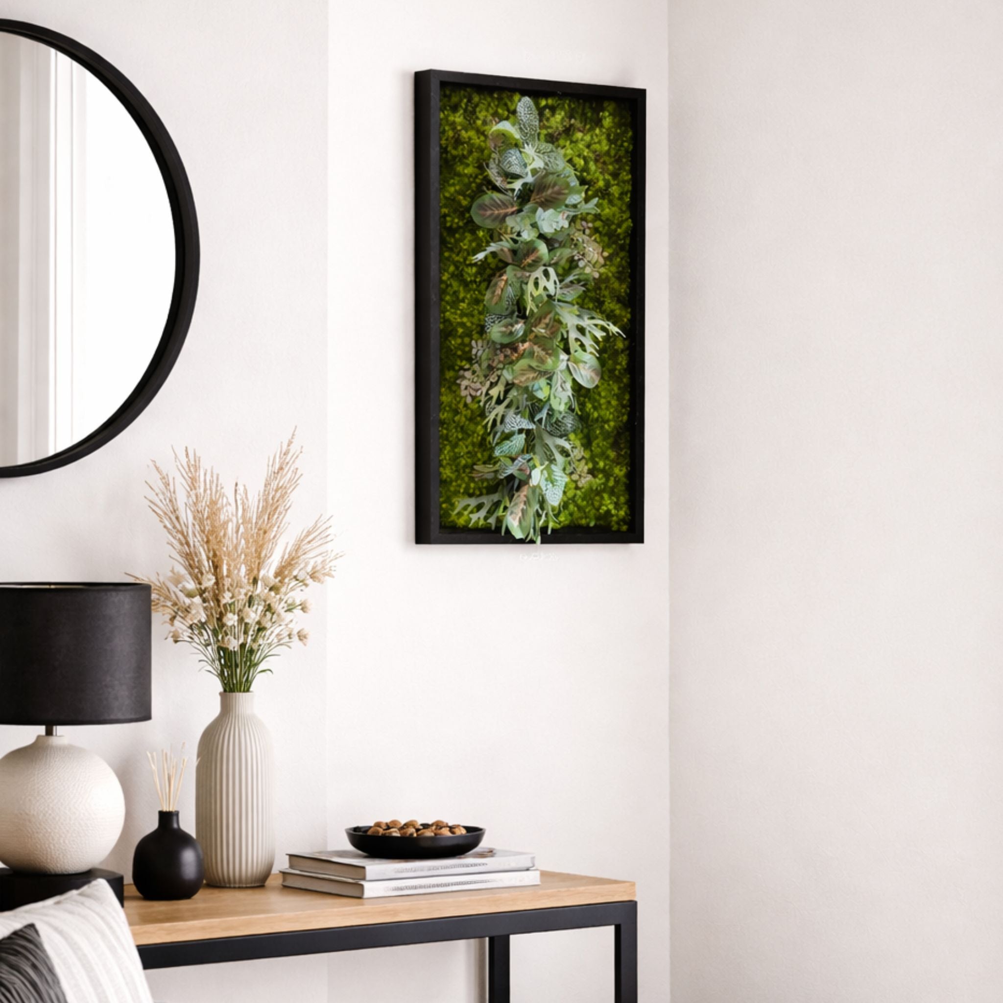 Tableau végétal Astilbe 60x30cm