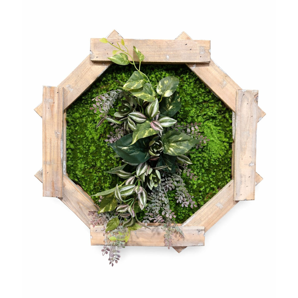 Tableau végétal Bidens 57x57cm