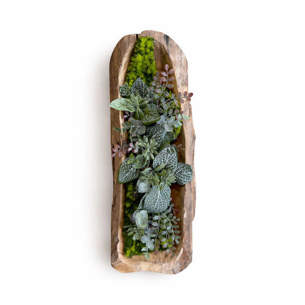 Tableau végétal Salvia 40x16cm