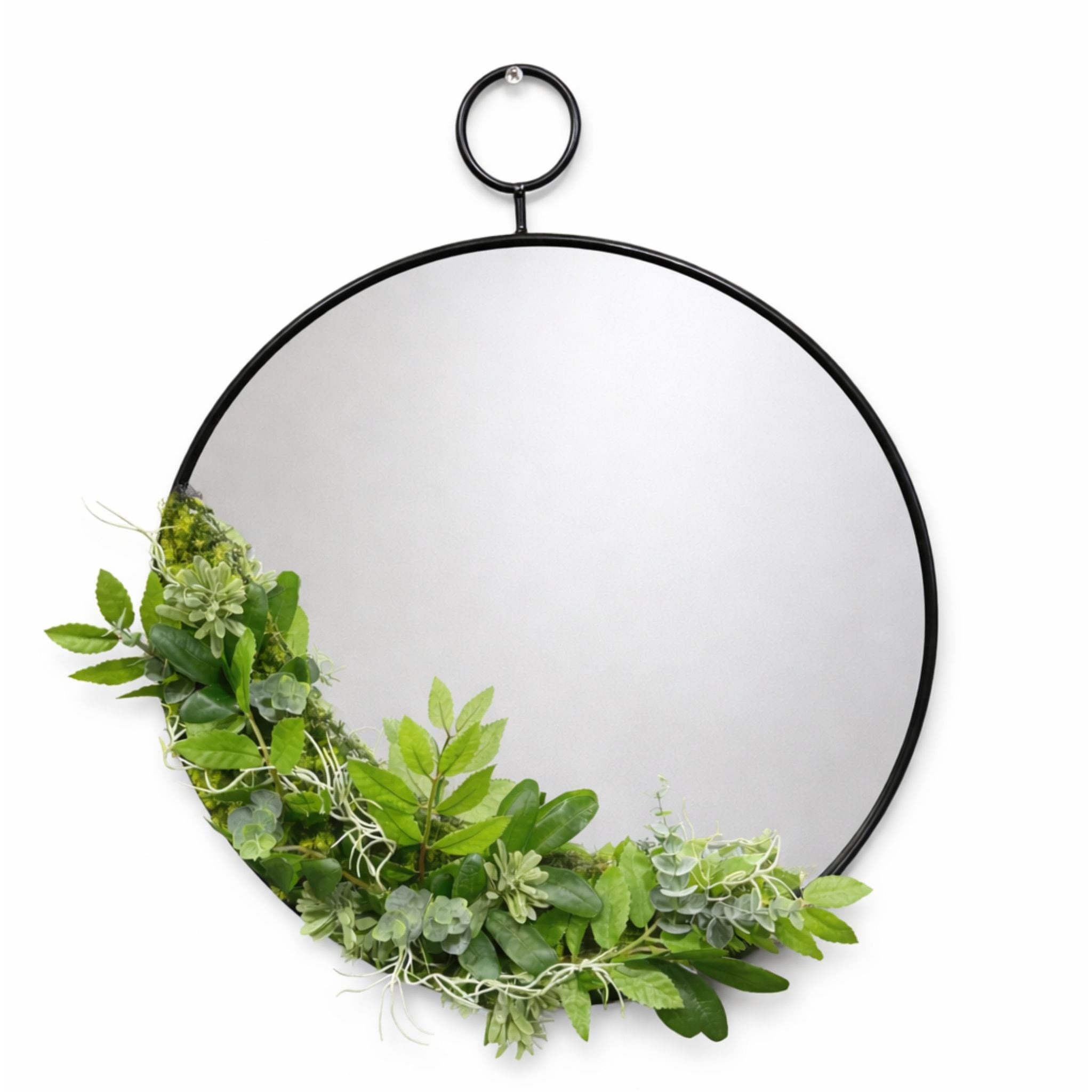 Miroir végétal Camélia 40cm
