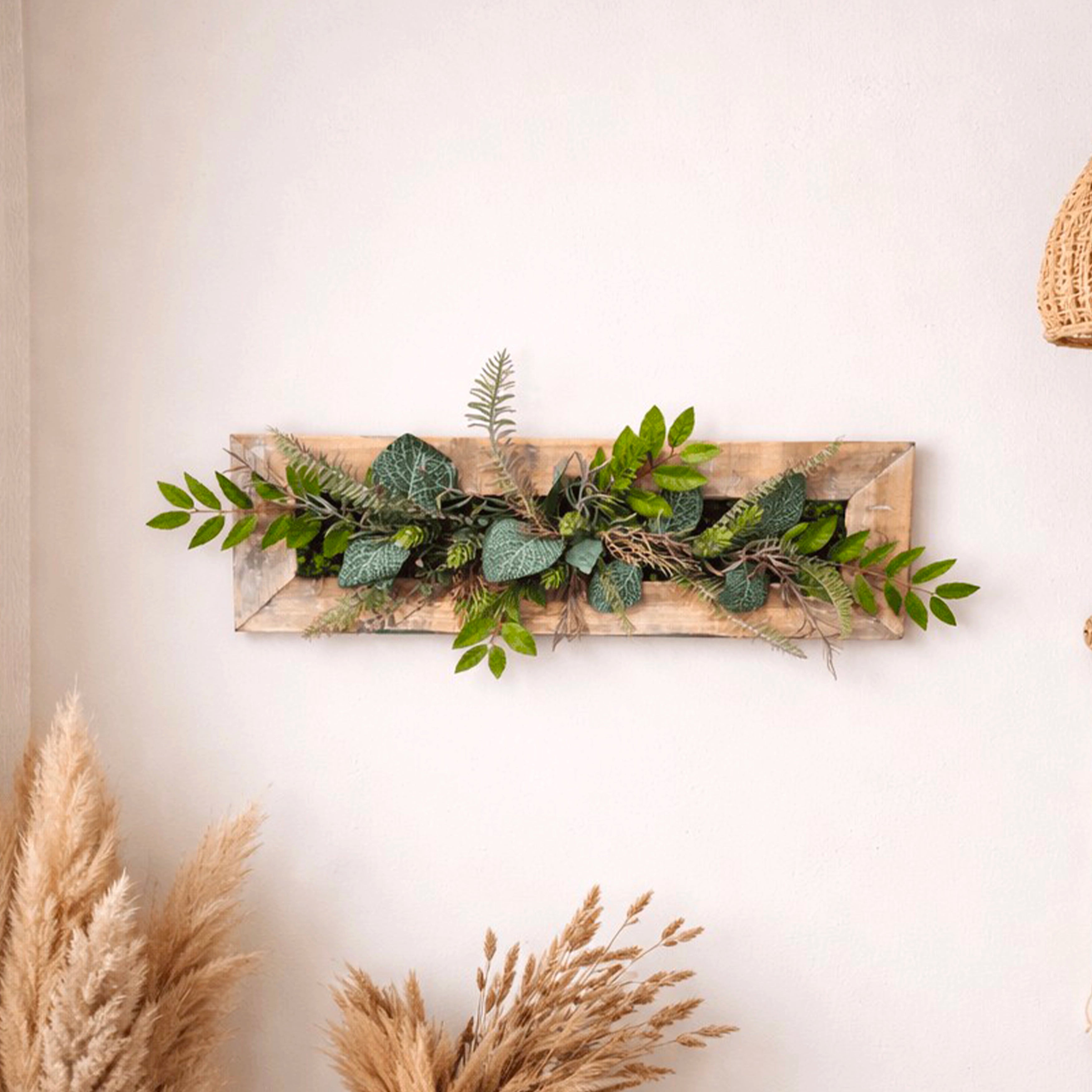 Tableau Végétal Alocasia 53x17cm