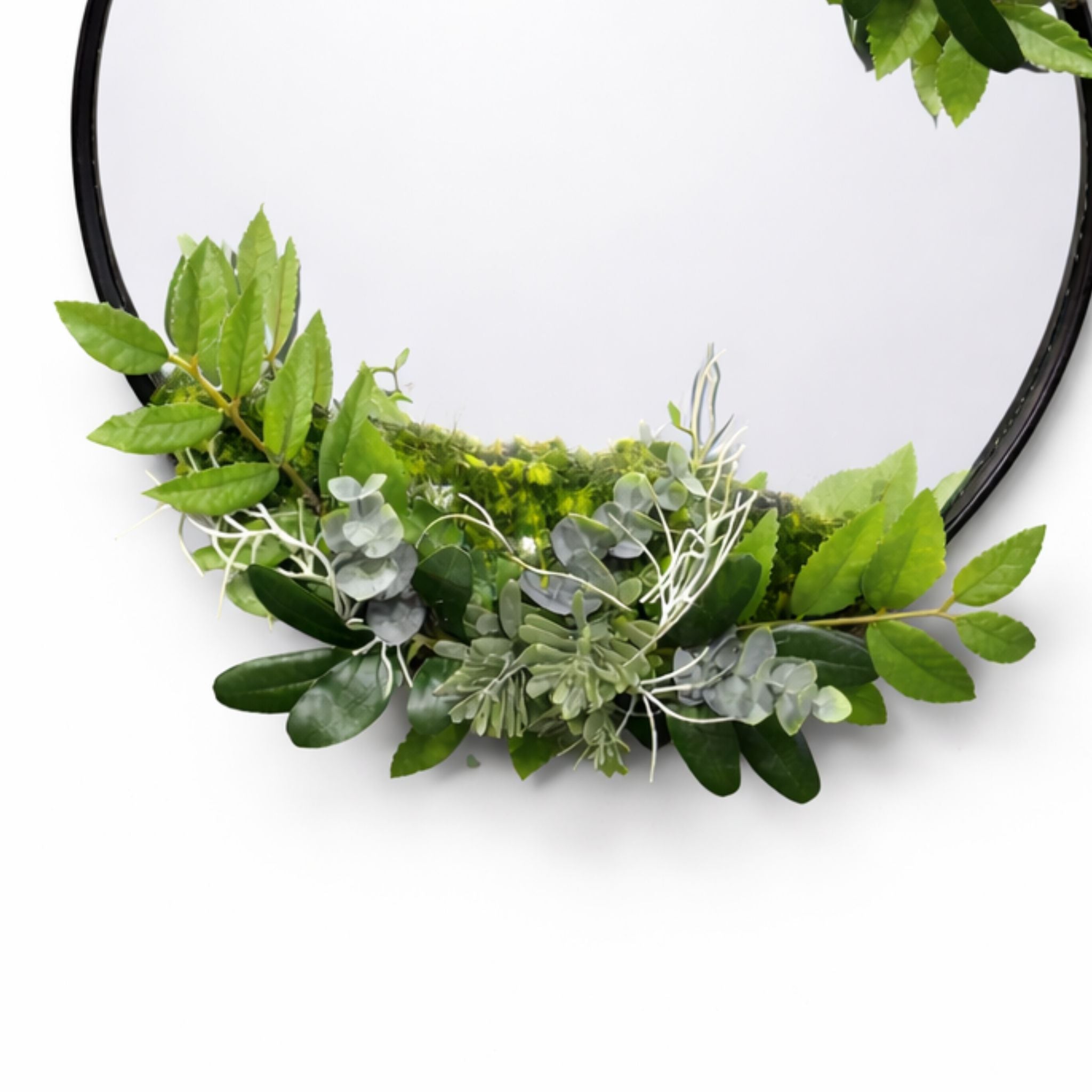 Miroir végétal Coton 31cm