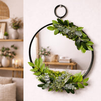 Miroir végétal Coton 31cm