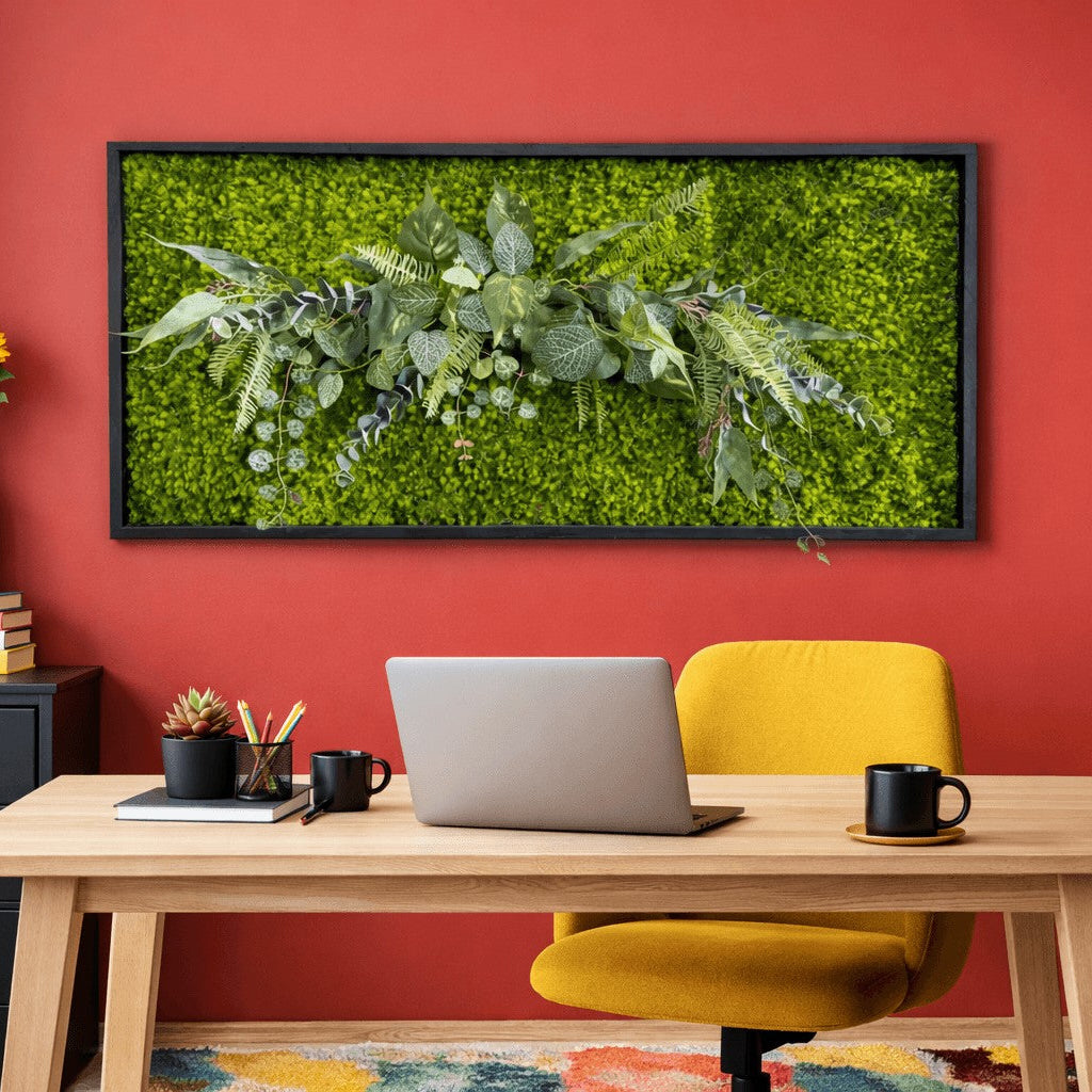 Tableau végétal Eglantine 87,5x42,5cm