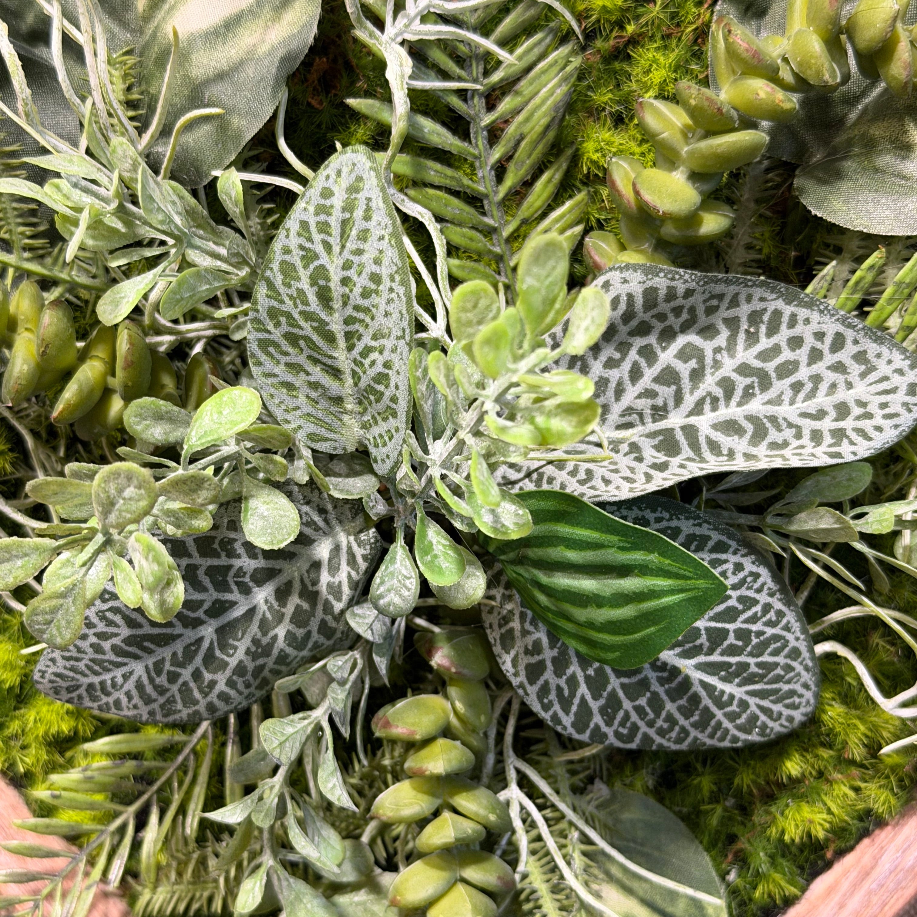 Tableau végétal Hellebore 30x28cm