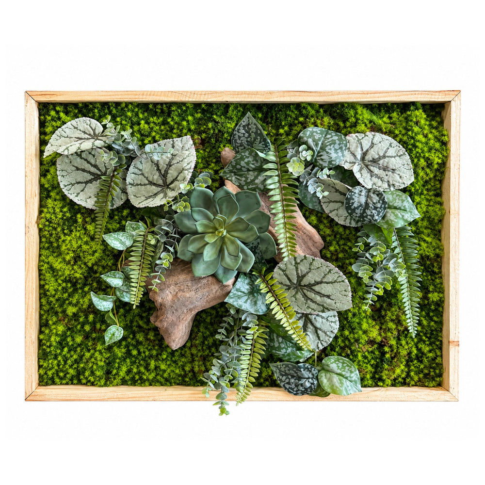 Tableau végétal Pétunia 67.5x52cm